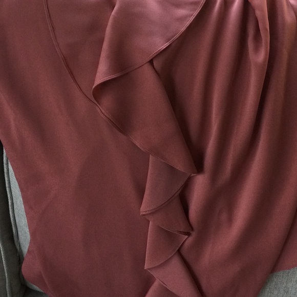 Theory Jastrid L parakeet smooth silk sleeveless top - Picture 4 of 5